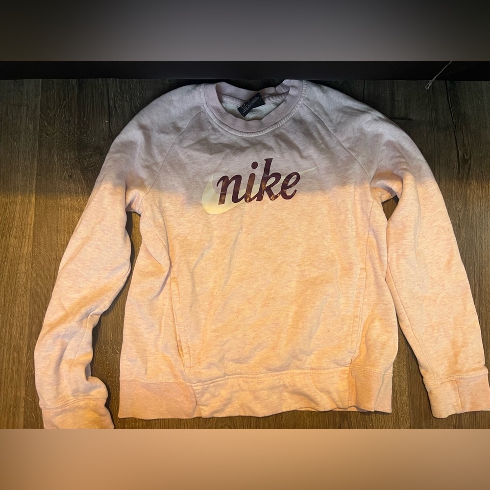 Nike light pink sweatshirt - Youth Large.